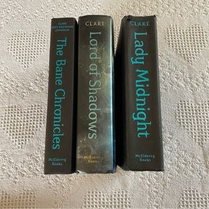Casandra Clare Books The Bane Chronicles, Lord of Shadows, and Lady Midn…